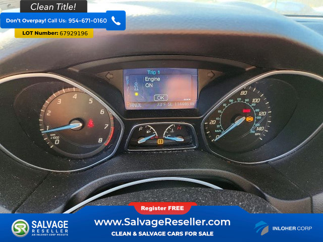 Used 2013 Ford Focus SE w/ Super Fuel Economy (SFE) Pkg FWD image 12