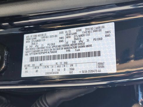 Certified 2023 Ford F150 XLT w/ Equipment Group 302A High AWD/4WD image 34
