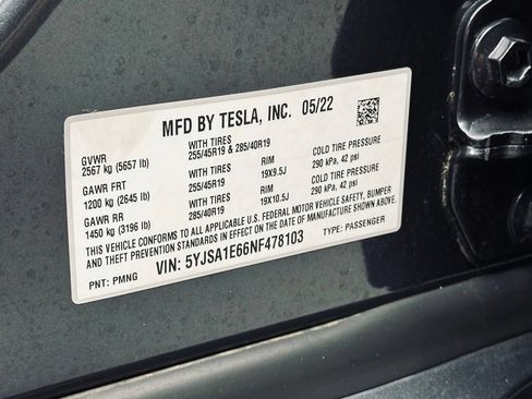 Used 2022 Tesla Model S Plaid AWD/4WD image 42