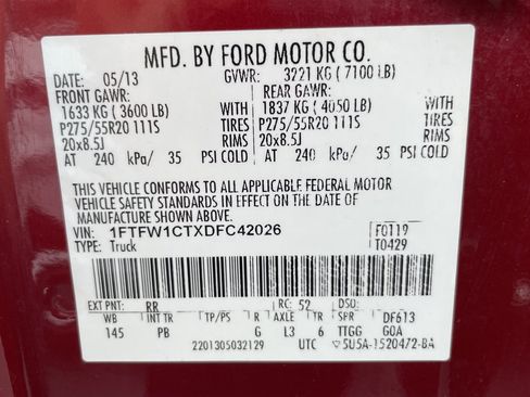 Used 2013 Ford F150 Platinum image 41