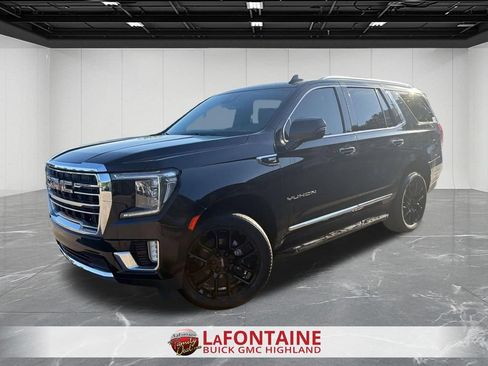 Certified 2023 GMC Yukon SLT w/ SLT Luxury Package AWD/4WD image 1