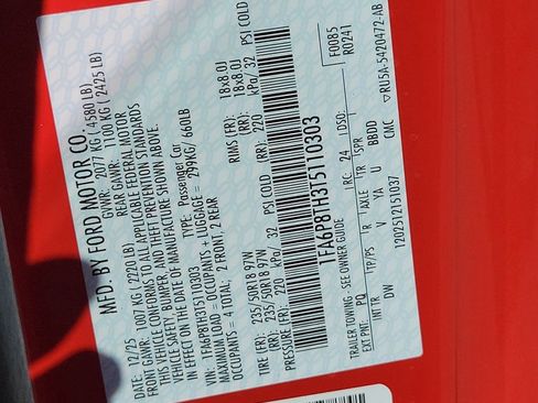 New 2026 Ford Mustang Coupe image 31