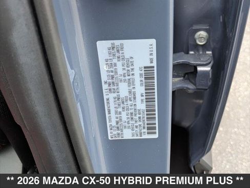 New 2026 MAZDA CX-50 2.5 Hybrid w/ Premium Plus Pkg AWD/4WD image 15