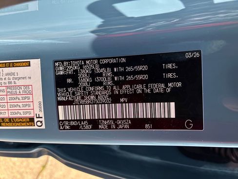 New 2026 Toyota 4Runner Limited AWD/4WD image 57
