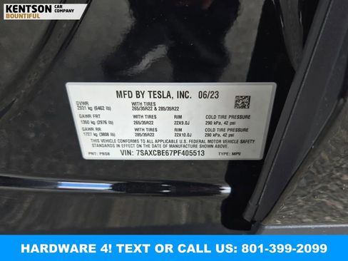 Used 2023 Tesla Model X Plaid AWD/4WD image 12