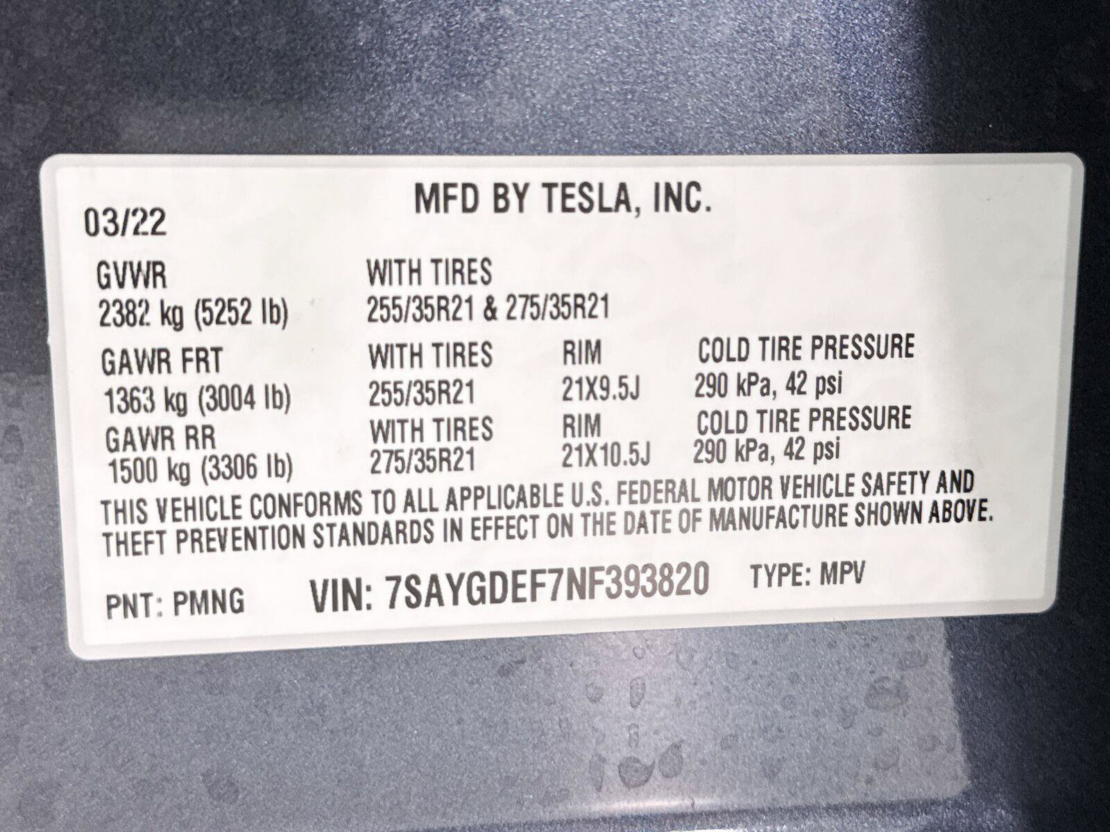 Used 2022 Tesla Model Y Performance AWD/4WD image 37