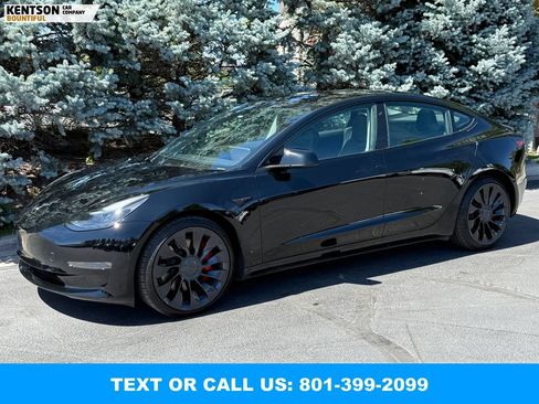 Used 2023 Tesla Model 3 Performance AWD/4WD image 1