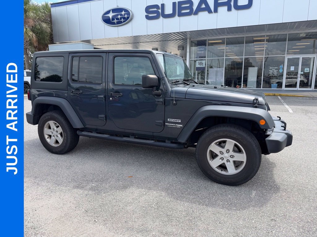Used 2018 Jeep Wrangler Unlimited Sport S AWD/4WD image 1