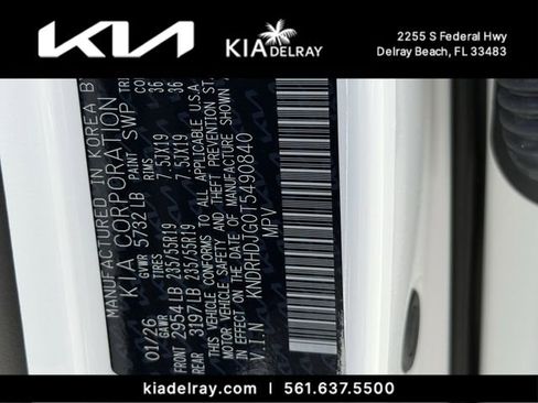 New 2026 Kia Sorento EX AWD/4WD image 33