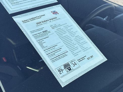 Used 2025 Subaru Impreza 2.0i Sport image 6