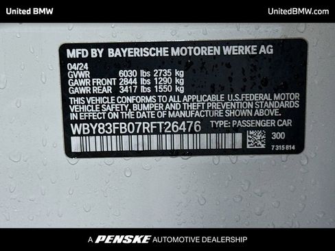 Used 2024 BMW i4 xDrive40i w/ Parking Assistance Package image 15