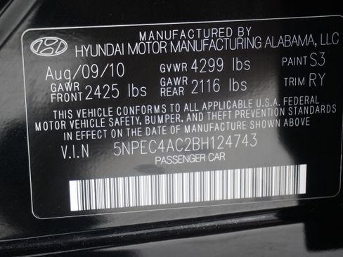 Used 2011 Hyundai Sonata SE image 25