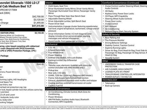 Used 2019 Chevrolet Silverado 1500 LT w/ All Star Edition AWD/4WD image 29