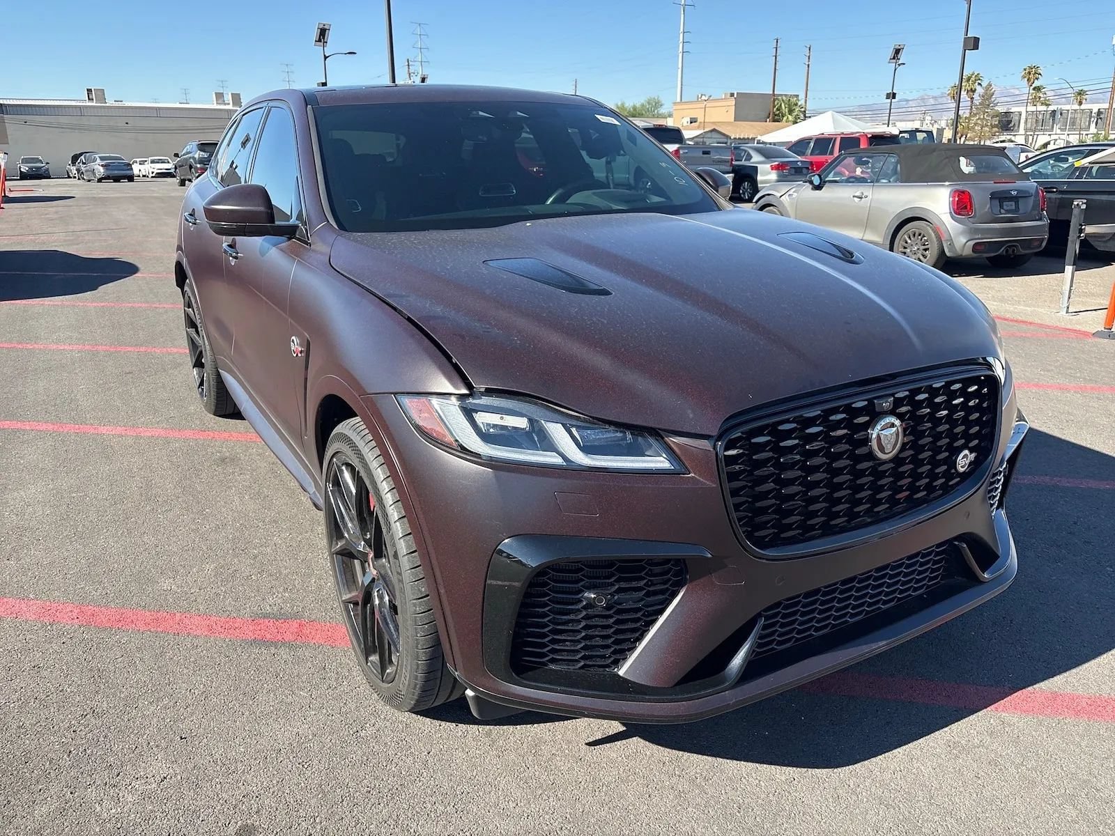 Used 2022 Jaguar F-PACE SVR AWD/4WD image 3