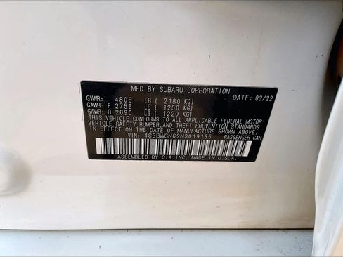 Used 2022 Subaru Legacy Limited XT AWD/4WD image 34