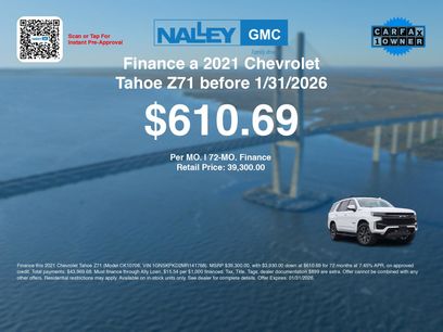 Used 2021 Chevrolet Tahoe Z71 w/ Z71 Signature Package
