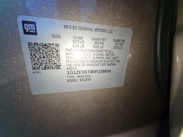 Used 2024 Chevrolet Malibu LT FWD image 12