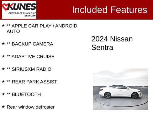 Used 2024 Nissan Sentra SV FWD image 2