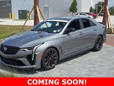 Used 2023 Cadillac CT4 V Blackwing w/ Technology Package RWD image 1