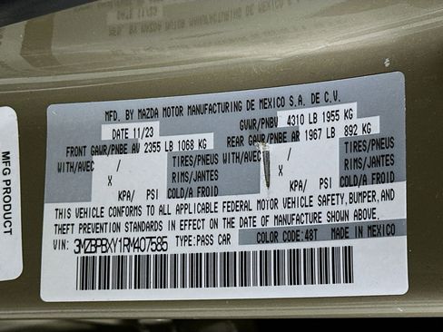 Used 2024 MAZDA MAZDA3 s image 12