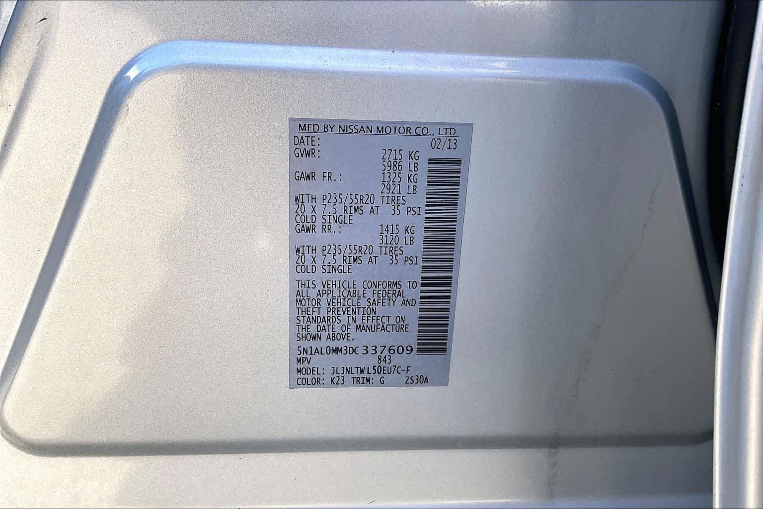 Used 2013 INFINITI JX35 AWD w/ Premium Pkg image 33
