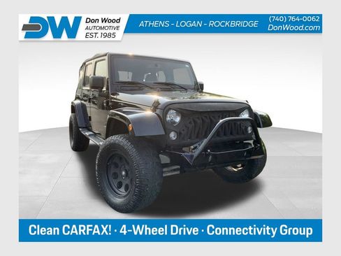 Used 2015 Jeep Wrangler Unlimited Sahara w/ Connectivity Group AWD/4WD image 1