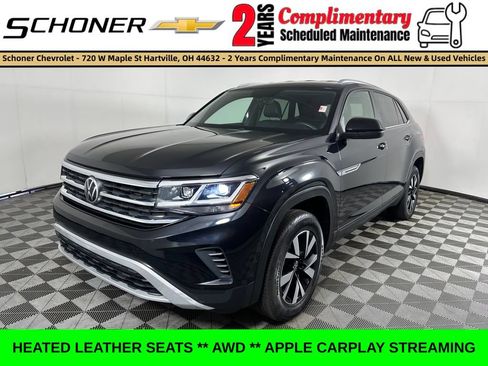 Used 2022 Volkswagen Atlas Cross Sport SE AWD/4WD image 1