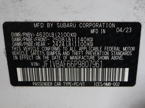 Used 2023 Subaru WRX Premium image 43