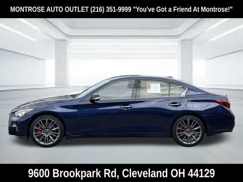 Used 2021 INFINITI Q50 Red Sport 400 AWD/4WD image 6