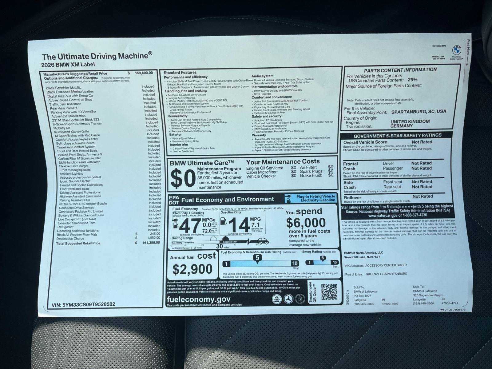 Used 2026 BMW XM Label Red AWD/4WD image 30