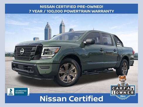 Certified 2024 Nissan Titan SV w/ SV Bronze Edition Package image 1