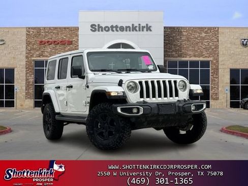 Used 2022 Jeep Wrangler Unlimited Sahara w/ Safety Group AWD/4WD image 1