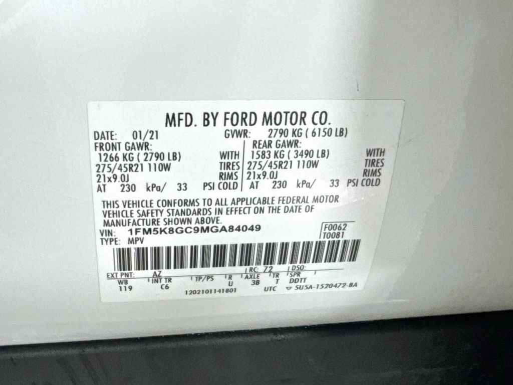 Used 2021 Ford Explorer ST AWD/4WD image 49