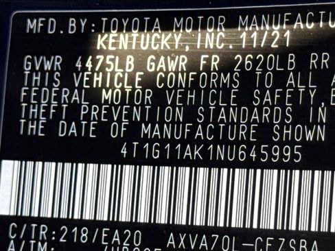 Used 2022 Toyota Camry SE image 31