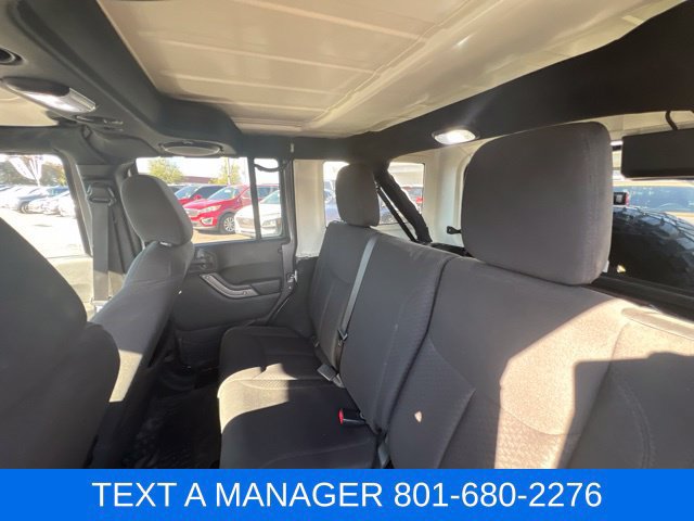 Used 2014 Jeep Wrangler Unlimited Sport w/ Quick Order Package 24S AWD/4WD image 32