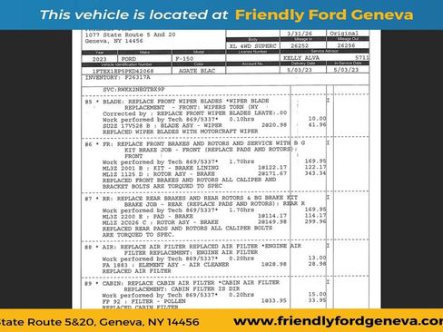 Used 2023 Ford F150 XL w/ STX Appearance Package AWD/4WD image 5