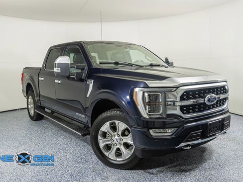 Used 2021 Ford F150 Platinum w/ Equipment Group 701A High image 1