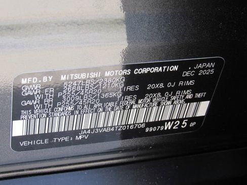 New 2026 Mitsubishi Outlander SE FWD image 23