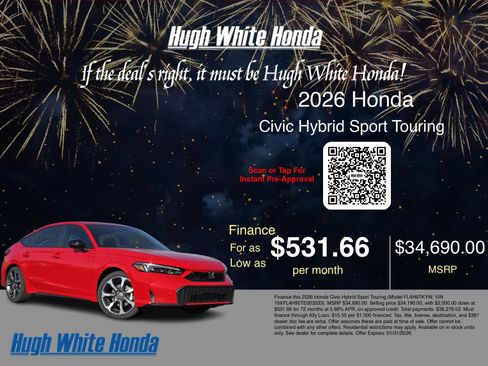 New 2026 Honda Civic Sport Touring image 7