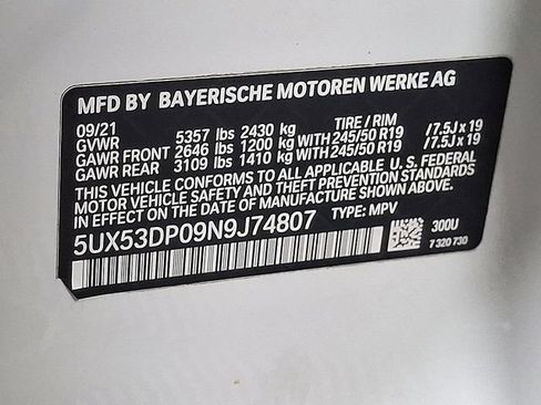 Used 2022 BMW X3 xDrive30i w/ Convenience Package AWD/4WD image 28