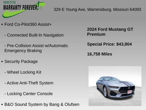 Used 2024 Ford Mustang GT Premium RWD image 9
