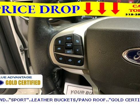 Certified 2022 Ford Explorer XLT w/ Equipment Group 202A image 35