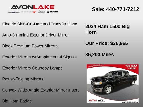 Used 2024 RAM 1500 Big Horn image 36