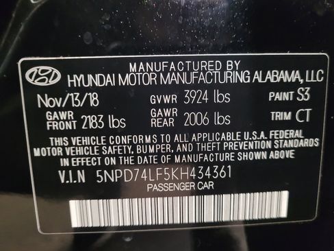 Used 2019 Hyundai Elantra SE w/ Cargo Package FWD image 33
