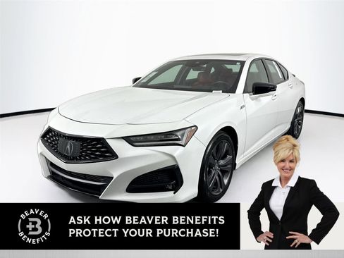 Used 2023 Acura TLX SH-AWD w/ A-SPEC Pkg image 1