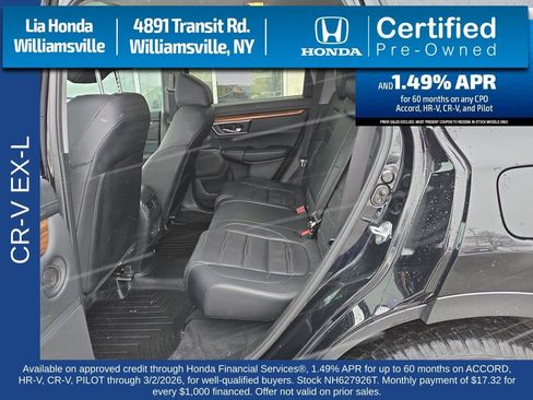 Certified 2022 Honda CR-V EX-L image 24