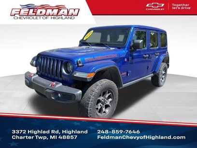 Used 2019 Jeep Wrangler Unlimited Rubicon w/ Uconnect 4C Nav & Sound Group