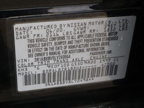 Used 2020 Nissan Sentra S FWD image 20