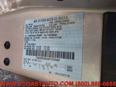 Used 2004 Ford Thunderbird Deluxe image 10