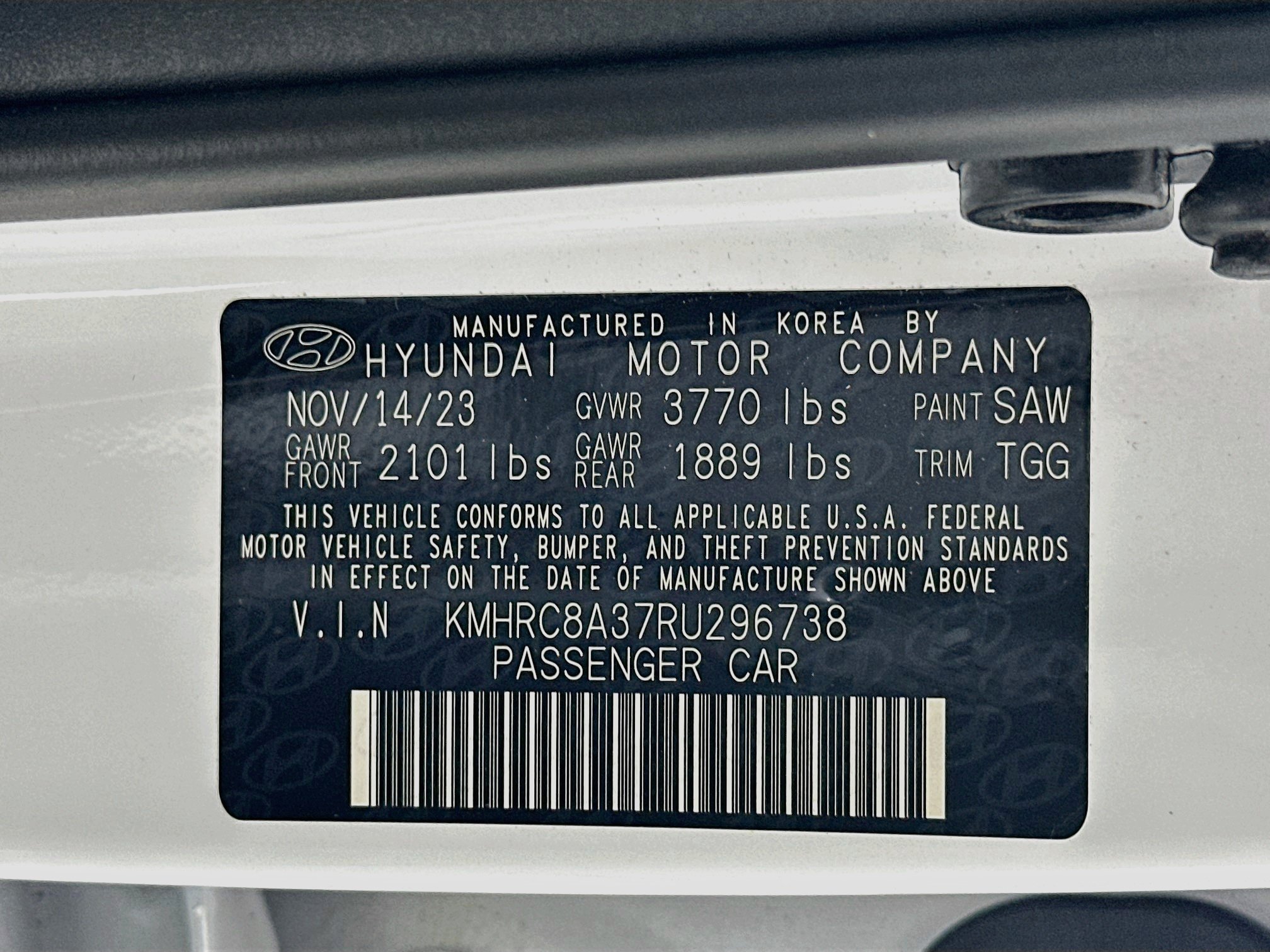 Used 2024 Hyundai Venue SEL FWD image 30